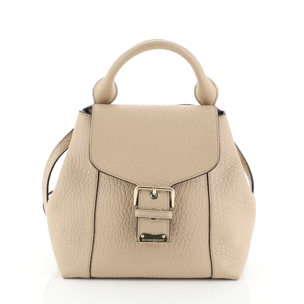 burberry leather grommet backpack Burberry Belmont Convertible Backpack Leather Small Neutral 451471