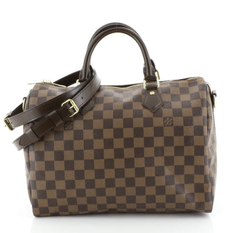 Louis Vuitton Speedy Bandouliere Bag Damier 30 Brown 451551