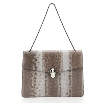 Bvlgari Serpenti Forever Shoulder Bag Karung Medium Neutral 451721