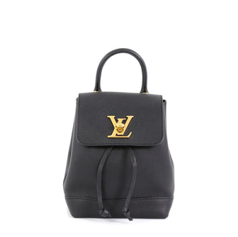 e louis vuitton lockme backpack Louis Vuitton Lockme Backpack Leather Mini Black 451782