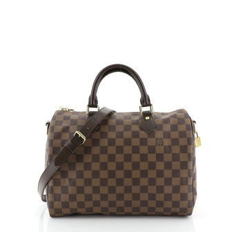 Louis Vuitton Speedy Bandouliere Bag Damier 30 Brown 451783