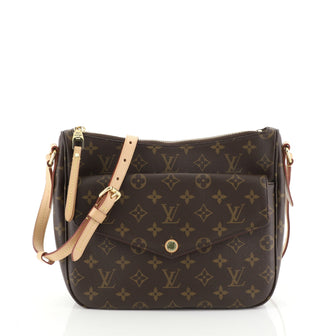 Louis Vuitton Mabillon Shoulder Bag Monogram Canvas Brown 451871