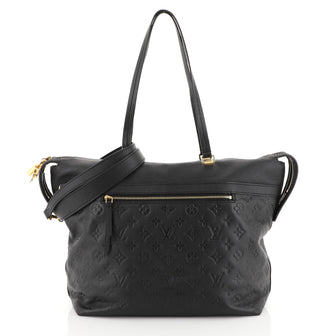 Louis Vuitton Boetie NM Handbag Monogram Empreinte Leather MM Black 4523611