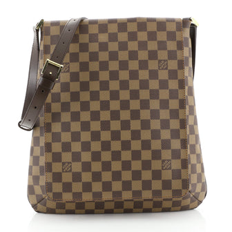 Louis Vuitton Musette Handbag Damier GM Brown 4523612