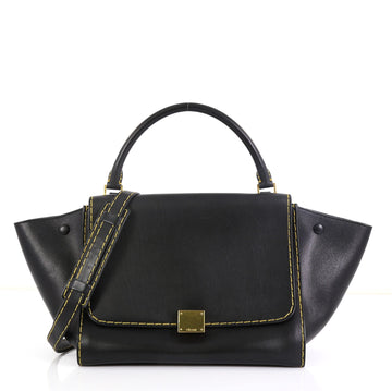 Celine Trapeze Handbag Leather Medium