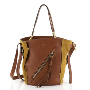 Chloe Myer Tote Leather and Suede Medium