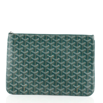 Goyard Senat Zip Pouch Coated Canvas MM