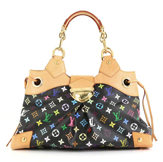 Louis Vuitton Ursula Handbag Monogram Multicolor Black 452771
