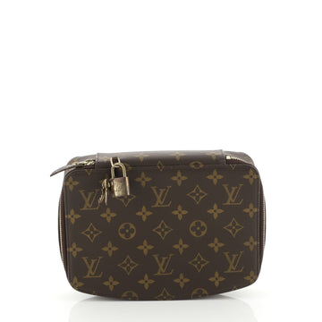Louis Vuitton Monte-Carlo Jewelry Box Monogram Canvas Brown 452811