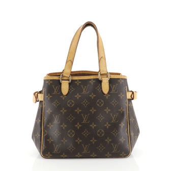 Louis Vuitton Batignolles Handbag Monogram Canvas Brown 4528129
