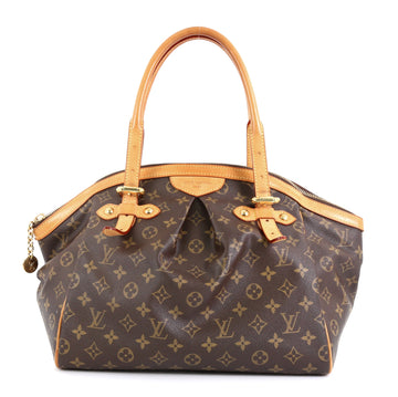 Louis Vuitton Tivoli Handbag Monogram Canvas GM Brown 452901