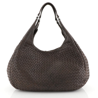 Bottega Veneta Campana Hobo Intrecciato Nappa Large Brown 45304109