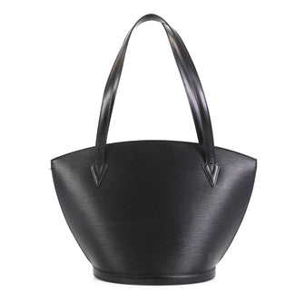 Louis Vuitton Saint Jacques Handbag Epi Leather GM Black 4530456