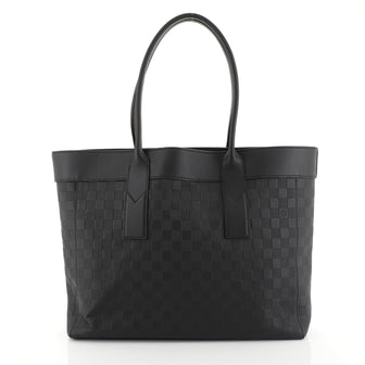 Louis Vuitton Cabas Voyage Damier Infini Leather Black 4530471