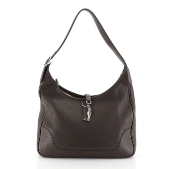 Hermes Trim II Bag Clemence 31 Brown 4530486