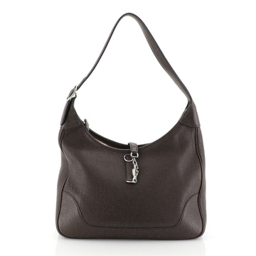 Hermes Trim II Bag Clemence 31 Brown 4530486