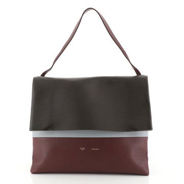 Celine All Soft Bag Leather Blue 4531616