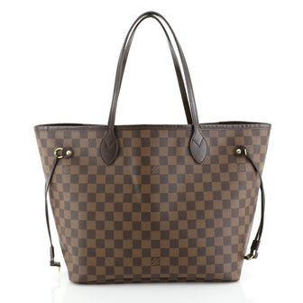 Louis Vuitton Neverfull NM Tote Damier MM Brown 4531648