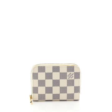 Louis Vuitton Zippy Coin Purse Damier White 4531653