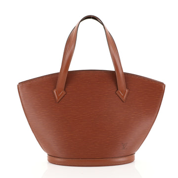 Louis Vuitton Saint Jacques Handbag Epi Leather PM Brown 4531696