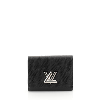Louis Vuitton Twist Wallet Epi Leather Compact Black 4531697