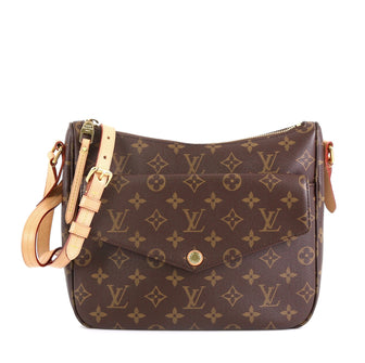 Louis Vuitton Mabillon Shoulder Bag Monogram Canvas Brown 453242