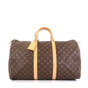 Louis Vuitton Keepall Bag Monogram Canvas 50 Brown 4537313