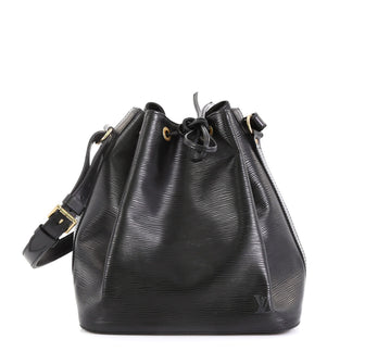 Louis Vuitton Petit Noe Handbag Epi Leather Black 4537539