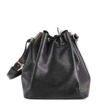 Louis Vuitton Petit Noe Handbag Epi Leather Black 4537539