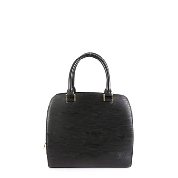 Louis Vuitton Pont Neuf Handbag Epi Leather PM Black 453753