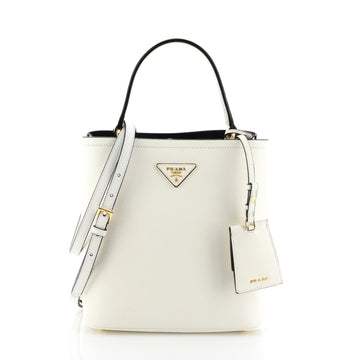 Prada Panier Bucket Bag Saffiano Leather Medium
