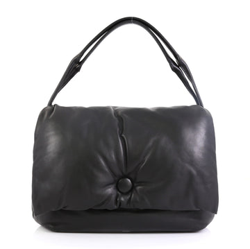 Celine Pillow Shoulder Bag Leather 