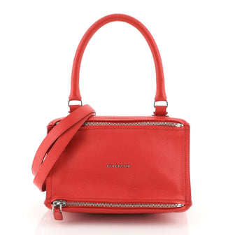 Givenchy Pandora Bag Leather Small Red 454025