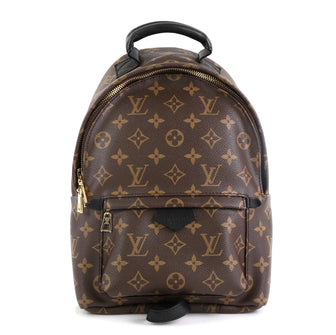 Louis Vuitton Palm Springs Backpack Monogram Canvas PM Brown 454182