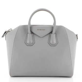 Givenchy Antigona Bag Leather Medium Gray 454251