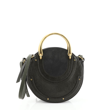 Chloe Pixie Crossbody Bag Leather and Suede Small