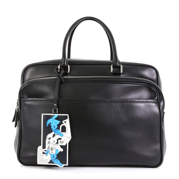 Prada James Jean Duffle Bag Leather Large Black 4542732