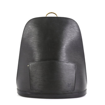 Louis Vuitton Gobelins Backpack Epi Leather Black 4542825