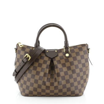 Louis Vuitton Siena Handbag Damier PM Brown 4549001