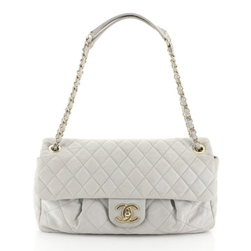 Chanel Chic Quilt Flap Bag Quilted Iridescent Calfskin Medium