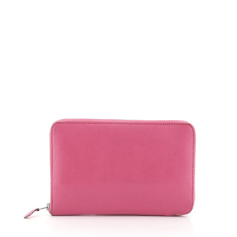 Hermes Azap Combined Wallet Chevre Mysore GM Pink 45516121