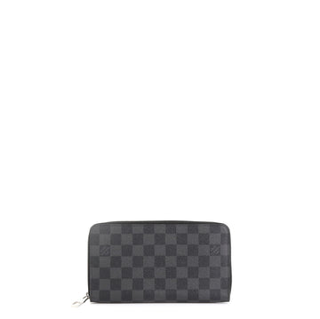 Louis Vuitton Zippy Organizer Damier Graphite Black 4551612