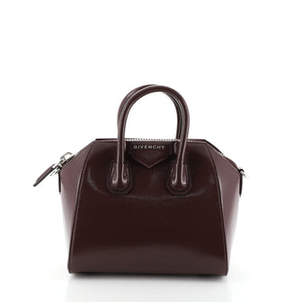 Givenchy Antigona Bag Patent Mini Purple 45516135