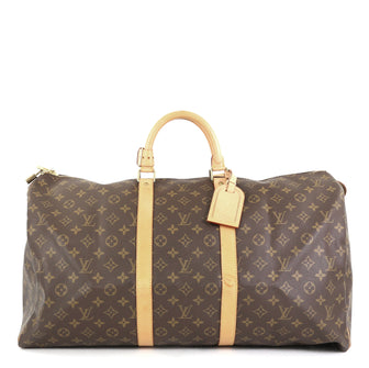 Louis Vuitton Keepall Bag Monogram Canvas 55 Brown 4551625