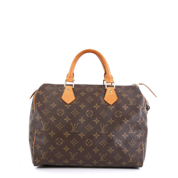 Louis Vuitton Speedy Handbag Monogram Canvas 30