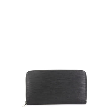Louis Vuitton Zippy Organizer Electric Epi Leather Black 4551636