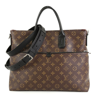 Louis Vuitton 7 Days A Week Handbag Macassar Monogram Canvas  Brown 4551637