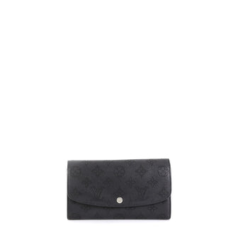 Louis Vuitton Iris Wallet NM Mahina Leather Black 4551640