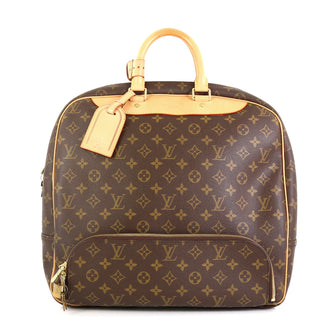 Louis Vuitton Evasion Travel Bag Monogram Canvas MM Brown 4551666