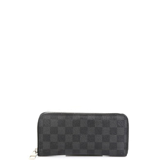 Louis Vuitton Zippy Wallet Damier Graphite Vertical Black 4551677